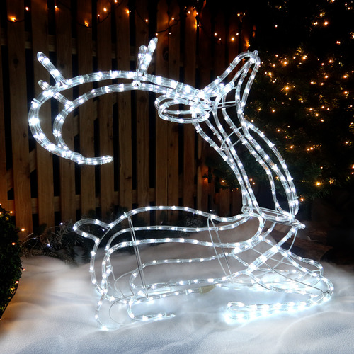 Sitting-Reindeer-LED-Christmas-Decoration
