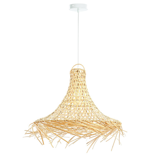 Harriet Bamboo & Rattan Pendant Light
