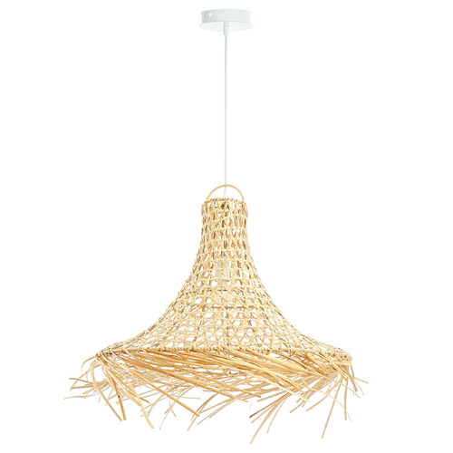 Harriet Bamboo & Rattan Pendant Light