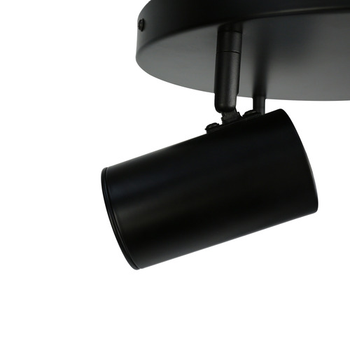 Hansen 3 Light Round Aluminium Spotlight