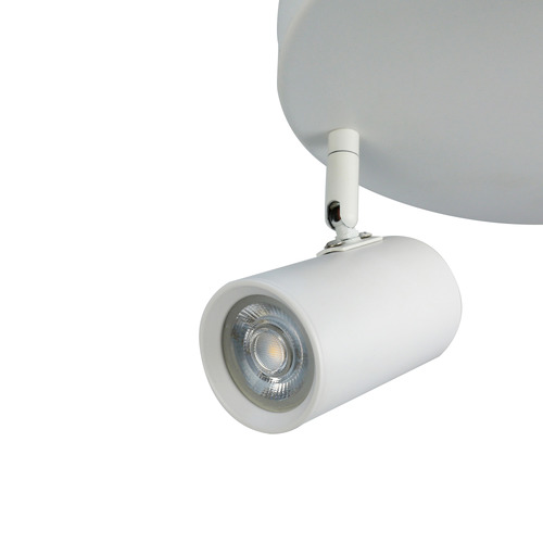 Hansen 3 Light Round Aluminium Spotlight
