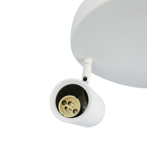 Hansen 3 Light Round Aluminium Spotlight