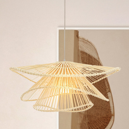 Mays Rattan Pendant Light