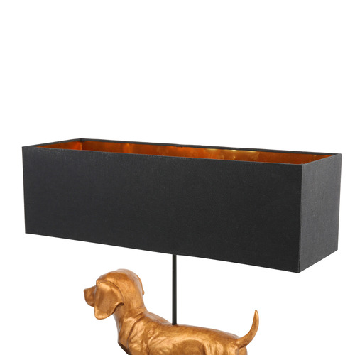52cm Dachshund Resin Table Lamp