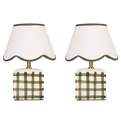 32cm Belle Ceramic Table Lamps