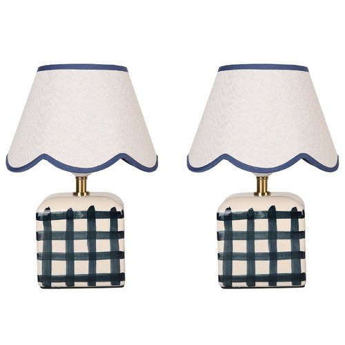 32cm Belle Ceramic Table Lamps