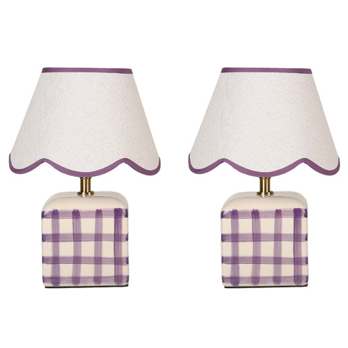 32cm Belle Ceramic Table Lamps