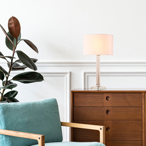 40cm Brock Glass Table Lamp