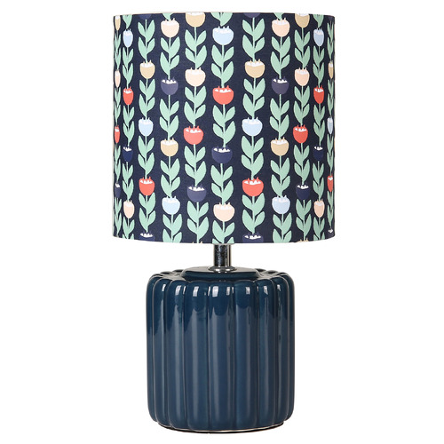 33cm Flynn Flower Ceramic Table Lamp