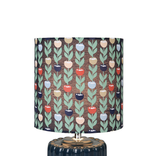 33cm Flynn Flower Ceramic Table Lamp