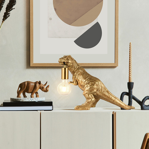 30cm T-Rex Bite Resin Table Lamp