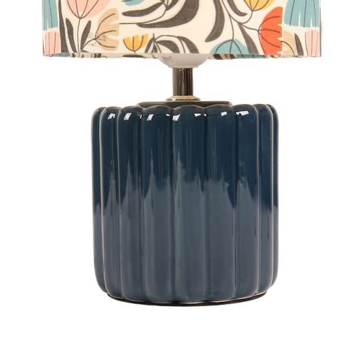 33cm Flynn Floral Ceramic Table Lamp
