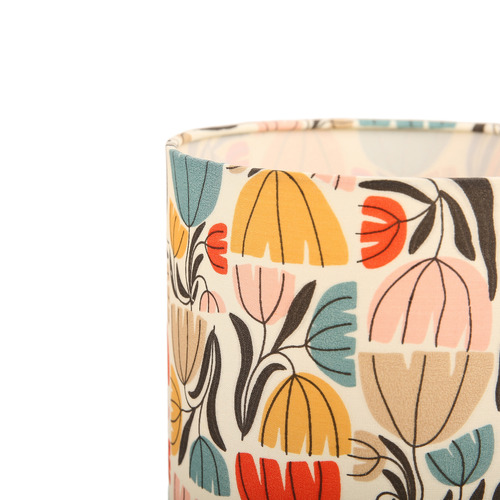 33cm Flynn Floral Ceramic Table Lamp