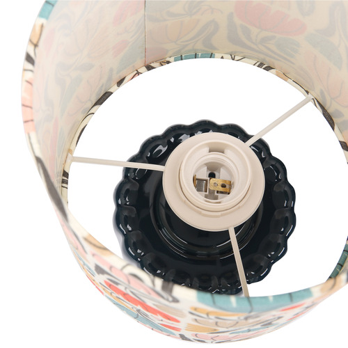 33cm Flynn Floral Ceramic Table Lamp