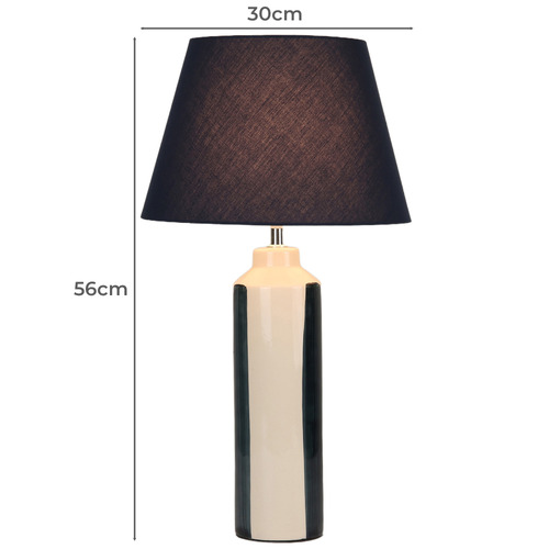 56cm Khan Ceramic Table Lamp
