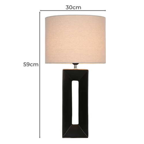 59cm Rivas Ceramic Table Lamp