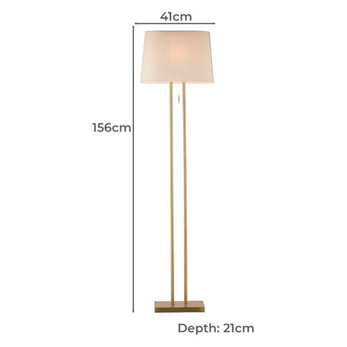 156cm Rohan Iron Floor Lamp