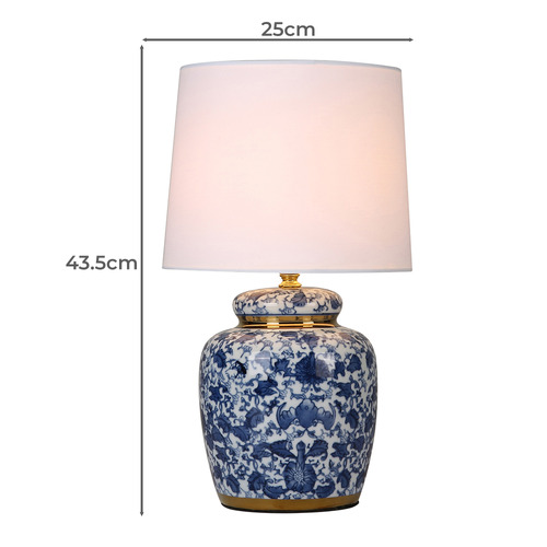 44cm Perez Ceramic Table Lamp