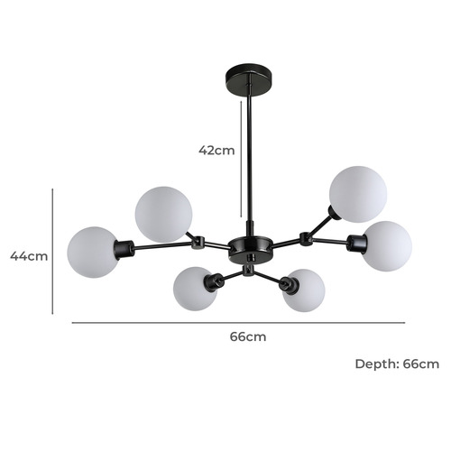 Sherry 6 Light Pendant