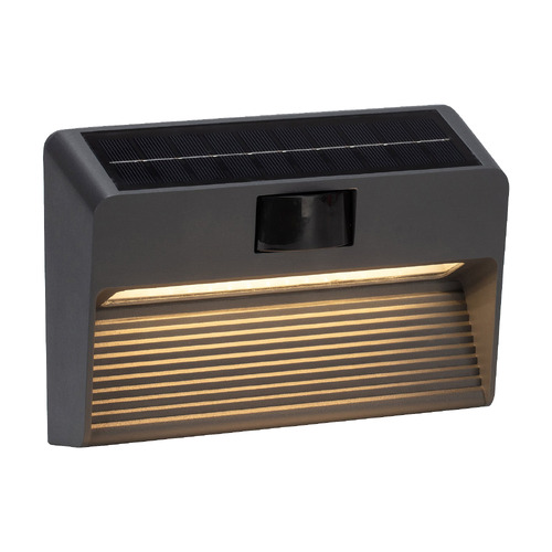 McKnight Solar LED Outdoor Wall Light with Sensor