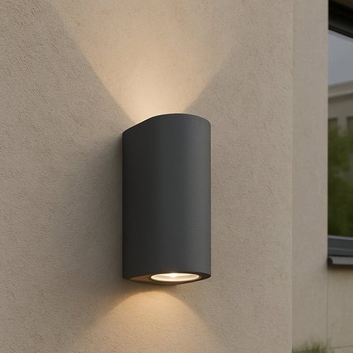 Kamil Outdoor Up/Down Wall Light