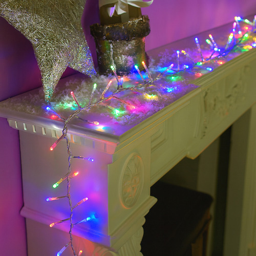 2000 Welsh LED Connectable Cluster String Lights