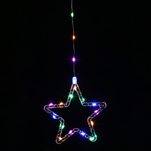 200cm Haseeb LED Waterfall Lights with Stars