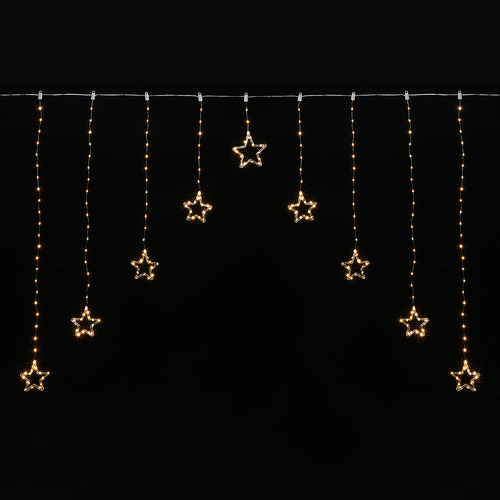 Howe V-Shape Curtain Lights with Stars