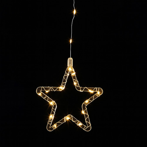 Howe V-Shape Curtain Lights with Stars