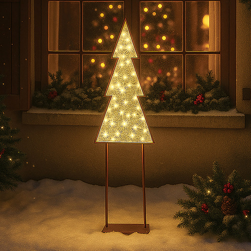 Xyvia 2D Christmas Tree with Twinkle LED