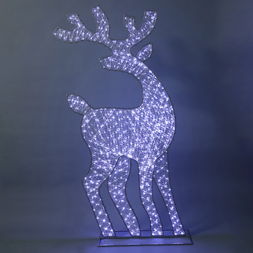 180cm Ayza 2D Reindeer with Twinkle LED