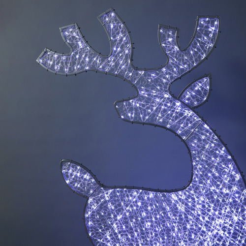 180cm Ayza 2D Reindeer with Twinkle LED