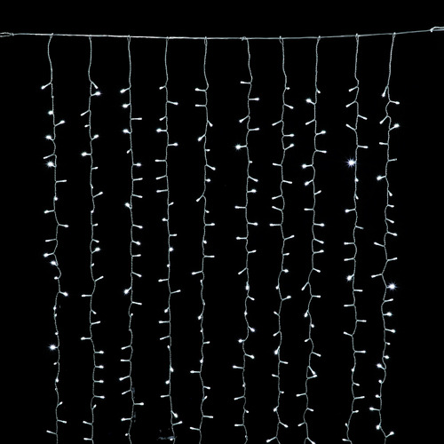 800 Xyra LED Crazy Twinkle Curtain Lights