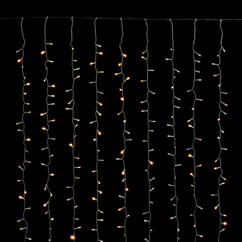 800 Xyra LED Crazy Twinkle Curtain Lights