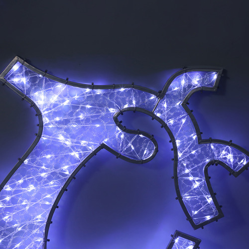 120cm Xyelle 2D Flying Reindeer with Twinkle LED