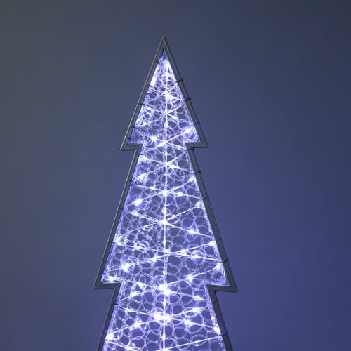 Xyvia 2D Christmas Tree with Twinkle LED