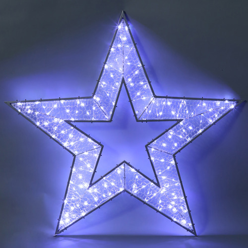 120cm Xysha 2D Star with Twinkle LED
