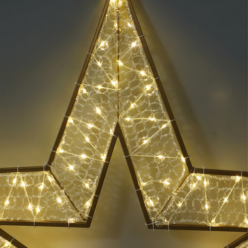120cm Xysha 2D Star with Twinkle LED