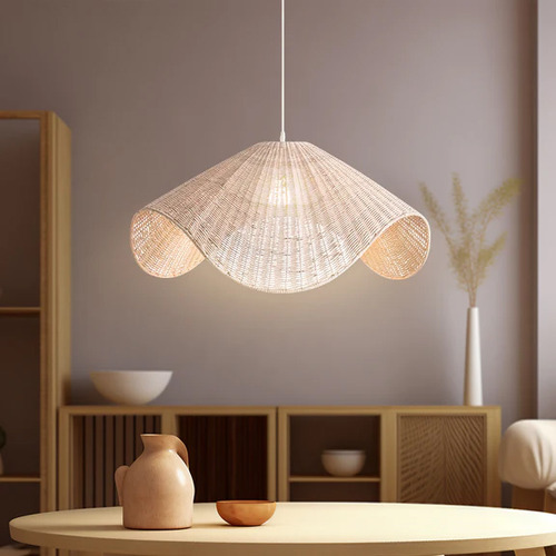 Spence Rattan Pendant Light
