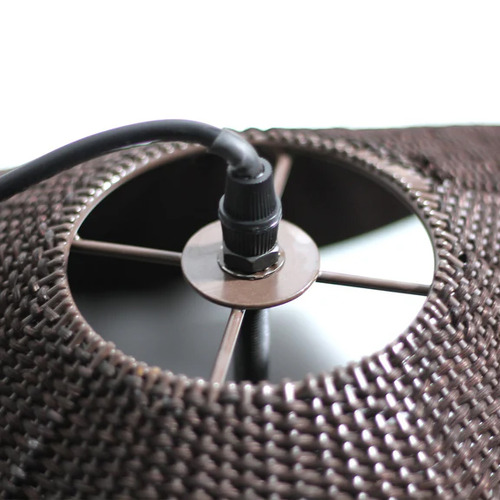 Spence Rattan Pendant Light