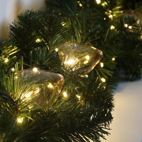 10 LED Connectable Pinecone String Light