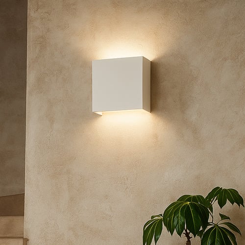 Hecate Plaster Wall Sconce