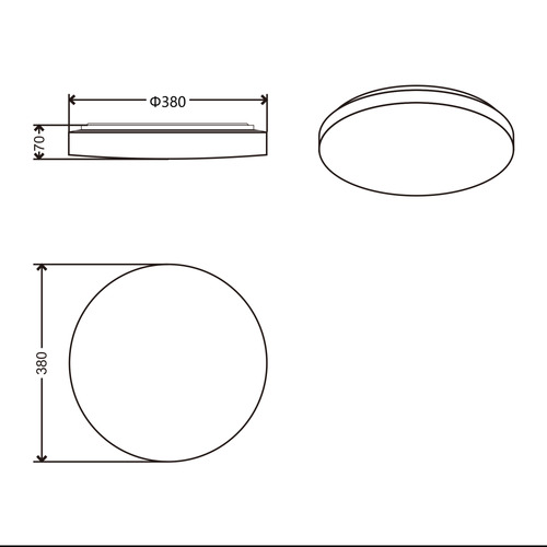 Kersey Led Flush Mount Ceiling Light