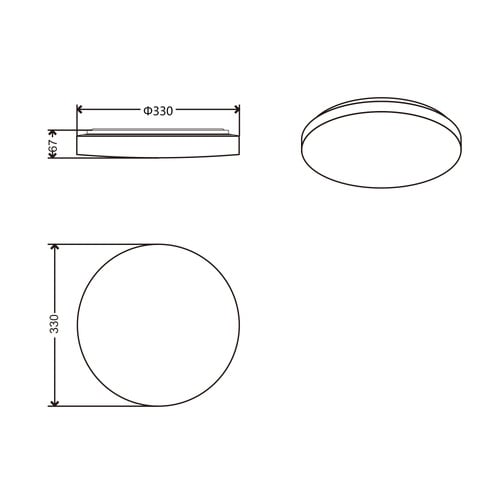 Kersey Led Flush Mount Ceiling Light
