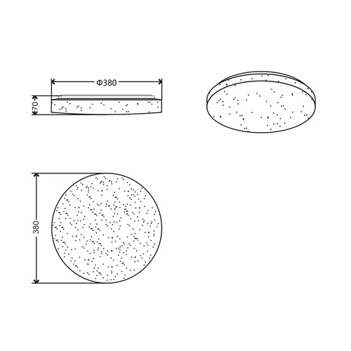 Jace Led Flush Mount Ceiling Light