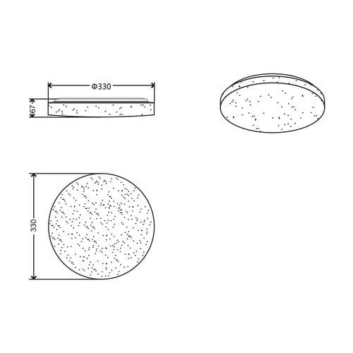 Jace Led Flush Mount Ceiling Light