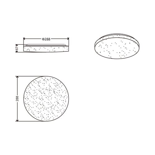 Jace Led Flush Mount Ceiling Light