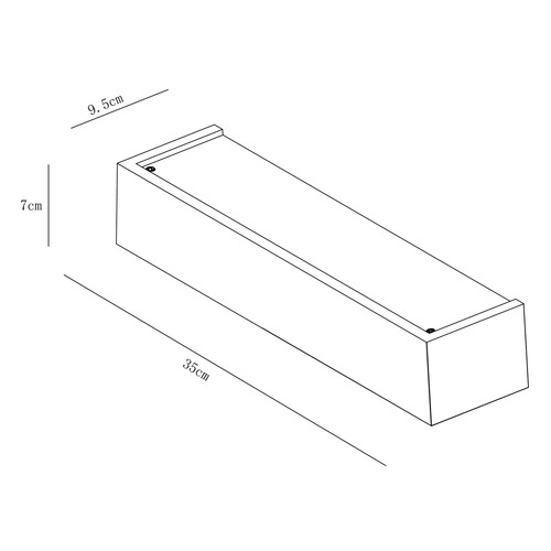 Melia Plaster Wall Sconce