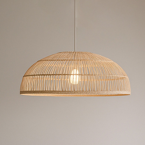 Abigail Rattan Pendant Light