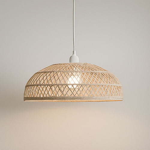 Abigail Rattan Pendant Light